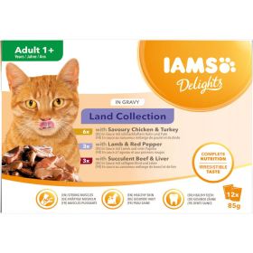 Link zu  Katzen-Nassfutter Delights, Land Mix in Sauce