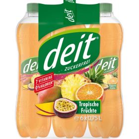 Link zu  Limonade tropische Früchte, zuckerfrei (6x 0,750 Liter)