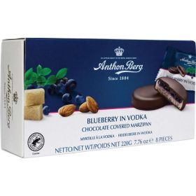 Link zu  Marzipan mit Blaubeeren und Vodka