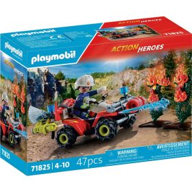 Link zu  71825 Feuerwehr Quad löscht Heckenbrand
