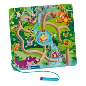 Link zu  play+ Magnetisches Holz-Labyrinth: Dschungel