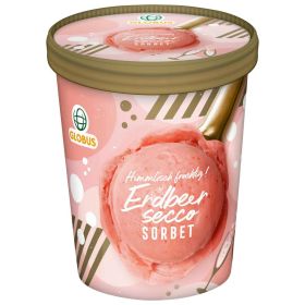 Link zu  Eis Sorbet, Erdbeer-Secco