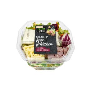 Link zu  Salatcup, Käse & Schinken