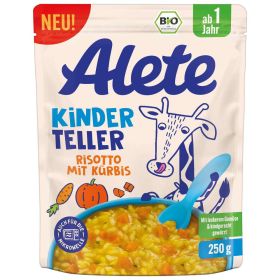 Link zu  Kinder-Menü, Kürbis Risotto