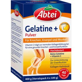 Link zu  Gelatine Pulver + Vitamin C 400 g