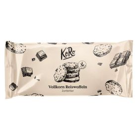 Link zu  Vollkornreiswaffeln mit dunkler Schokolade