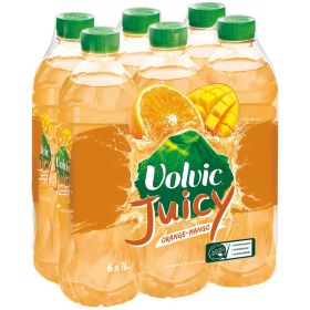 Link zu  Mineralwasser Juicy, Orange-Mango-Geschmack, Naturell (6x 1,000 Liter)