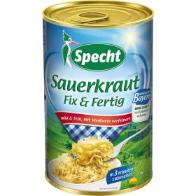 Link zu  Sauerkraut, mit Weißwein verfeinert