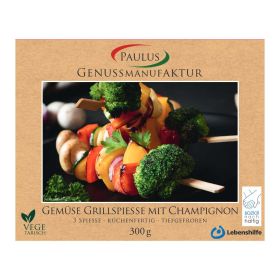 Link zu  Gemüse Grillspieße mit Champignon