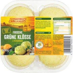 Link zu  grüne Klöße
