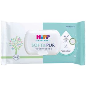 Link zu  Babysanft Soft & Pur Feuchttücher
