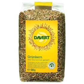 Link zu  Bio Grünkern über Buchenholz gedarrt