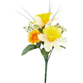 Link zu  Strauß Osterglocken 22 cm, gelb