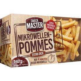 Link zu  Mikrowellen Pommes, extra dick, tiefgekühlt