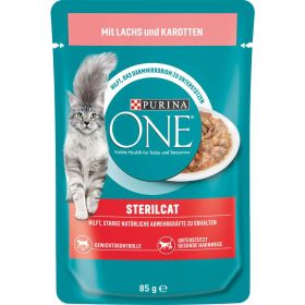 Link zu  Katzen-Nassfutter One, Sterilcat, Lachs/Karotten