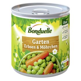 Link zu  Gartenerbsen mit Möhrchen