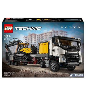Link zu  LEGO Technic Volvo FMX LKW mit EC230 Electric Raupenbagger 42175