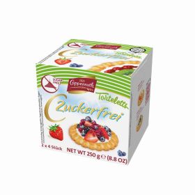 Link zu  Mürbe Spritzgebäck-Torteletts, zuckerfrei