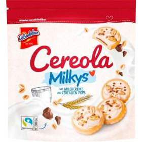 Link zu  Gebäck mit Milchcremefüllung, Cereola Milkys