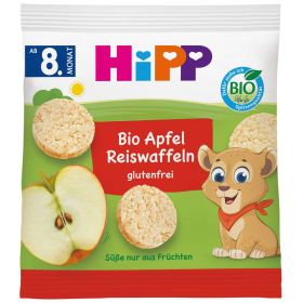 Link zu  Bio Baby Reiswaffeln, Apfel
