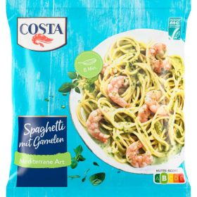 Link zu  Spaghetti mit Garnelen mediterrane Art, tiefgekühlt