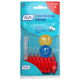 Link zu  Interdentalbürsten, 0,5 mm, rot