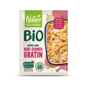 Link zu  Bio Würz Mix Nudel-Schinken Gratin