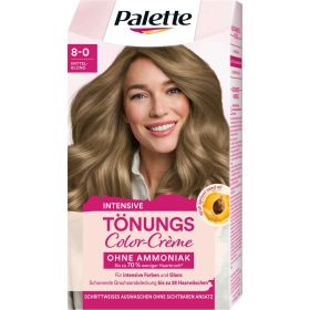 Link zu  Haartönung Color-Creme, Mittelblond 8-0