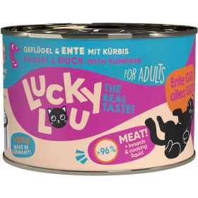 Link zu  Katzen-Nassfutter, Geflügel & Ente mit Kürbis