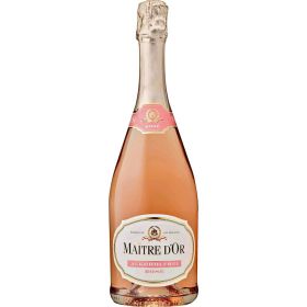 Link zu  Rosé schäumendes Getränk aus alkoholfreiem Wein