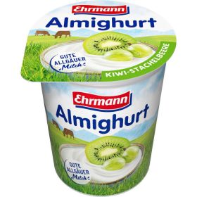 Link zu  Fruchtjoghurt Almighurt , Kiwi-Stachelbeere