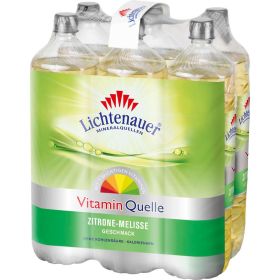 Link zu  Mineralwasser Vitamin Quelle, Zitrone-Melisse-Geschmack, Naturell (6x 1,500 Liter)