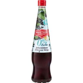 Link zu  Johannisbeer-Zitrone-Sirup, 0 % Zuckerzusatz