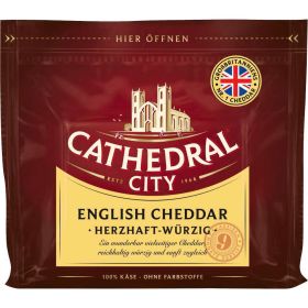 Link zu  English Cheddar Reibekäse, herzhaft-würzig