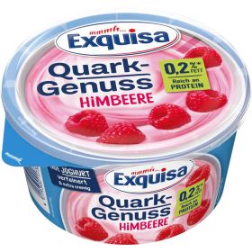 Link zu  Quark Genuss, Himbeere 0,2 % Fett
