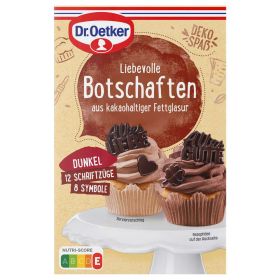 Link zu  Schoko Dekor Liebevolle Botschaften