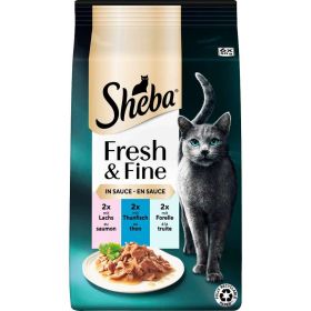 Link zu  Katzen-Nassfutter Fresh & Fine, Lachs/Thunfisch/Forelle