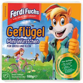 Link zu  Mini-Geflügelwürstchen