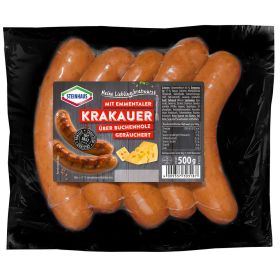 Link zu  Krakauer mit Emmentaler