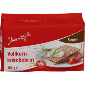 Link zu  Jeden Tag Vollkornknäckebrot Roggen oder Sesam, je 250 g