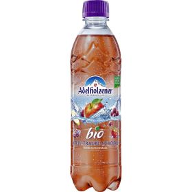 Link zu  Adelholzener Bio Apfelschorle oder Apfel-Trauben-Schorle, je 0,5 l