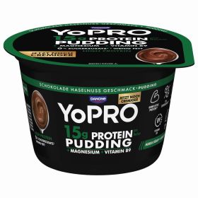 Link zu  YoPRO  Protein Pudding Haselnuss mit Magnesium + Vitamin B9