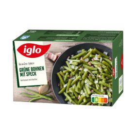 Link zu  Gemüseideen Grüne Bohnen-Speck, tiefgekühlt