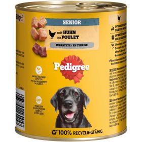 Link zu  Hunde-Nassfutter Leckerbissen Senior, Huhn/Pastete