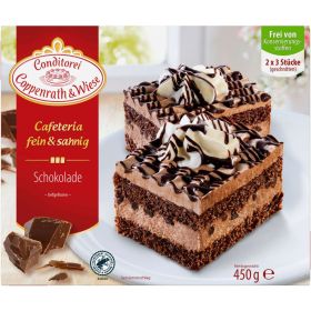 Link zu  Fein&Sahnig Kuchenschnitten, Schoko-Blechkuchen, tiefgekühlt