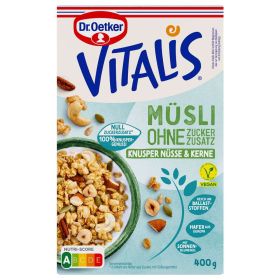 Link zu  Müsli Vitalis, Nüsse & Kerne ohne Zuckerzusatz