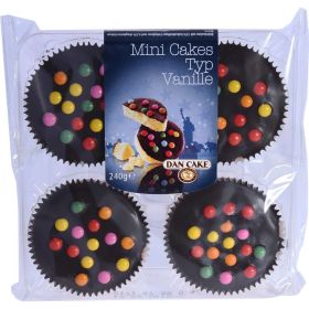 Link zu  Mini Vanillekuchen mit Schokolinsen