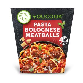 Link zu  Pasta Bolognese mit Meatballs