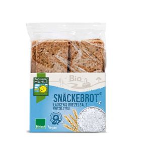 Link zu  Bio Snäckebrot, Laugen & Brezelsalz