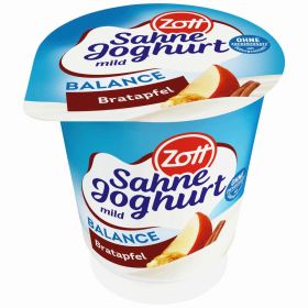 Link zu  Sahnejoghurt, Balance, Bratapfel